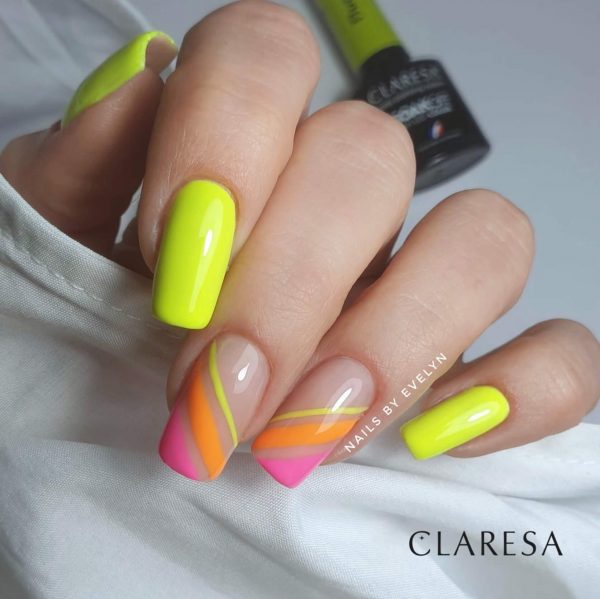 Claresa trajni lak gel polish Fluo