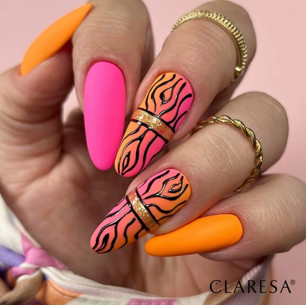 Claresa trajni lak gel polish Fluo