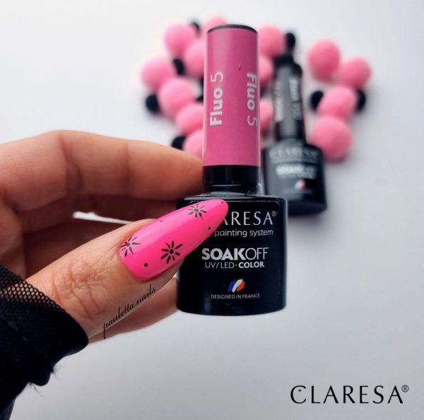 Claresa trajni lak gel polish Fluo 5