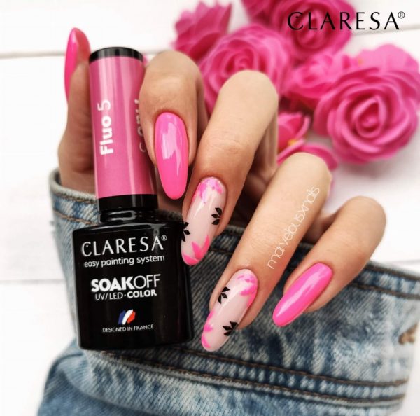 Claresa trajni lak gel polish Fluo 5