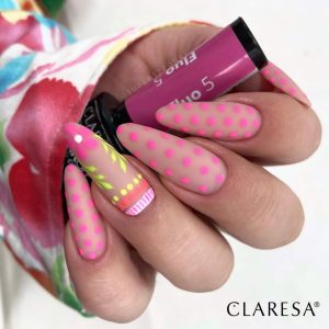 Claresa trajni lak gel polish Fluo 5