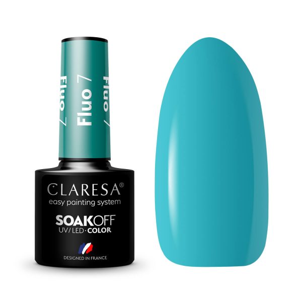 Claresa trajni lak gel polish Fluo 7