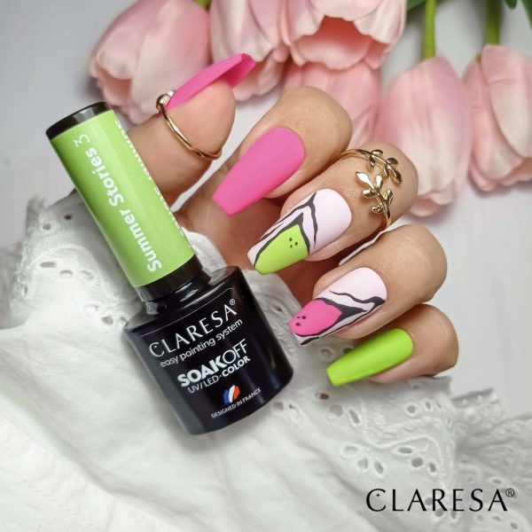 Claresa trajni lak gel polish Summer Stories 3