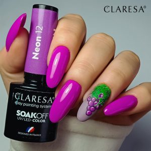 Claresa gel polish Neon 12,-Frosty-Morning-10