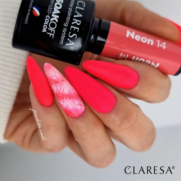Claresa gel polish Neon 14..