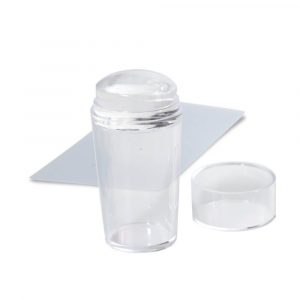 Silikonski pečat za nokte Transparent 2