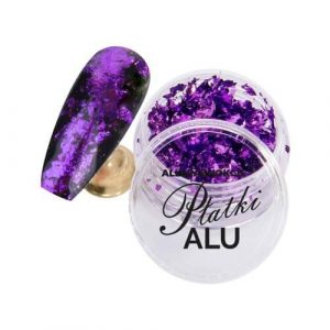 Ukrasi za nokte nail art Alu metalik 8