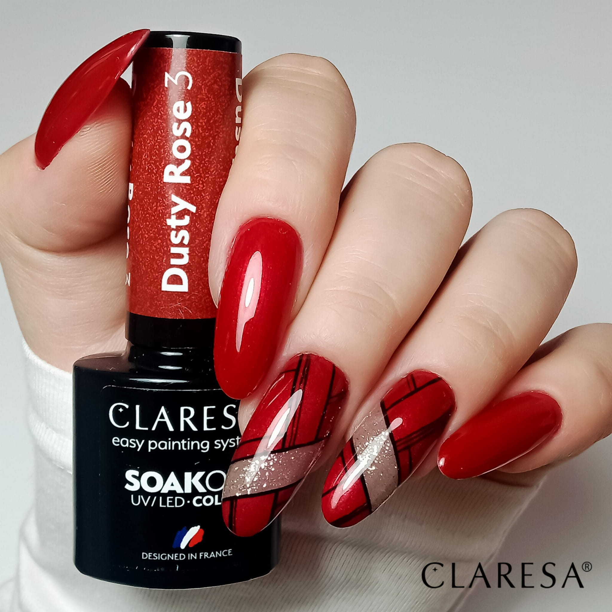 Claresa gel polish Dusty Rose 3,-Celebration-6