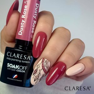 Claresa gel polish Dusty Rose 5