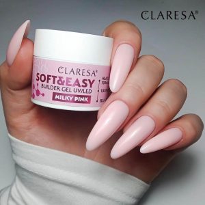 Claresa Soft & Easy builder gel Milky Pink