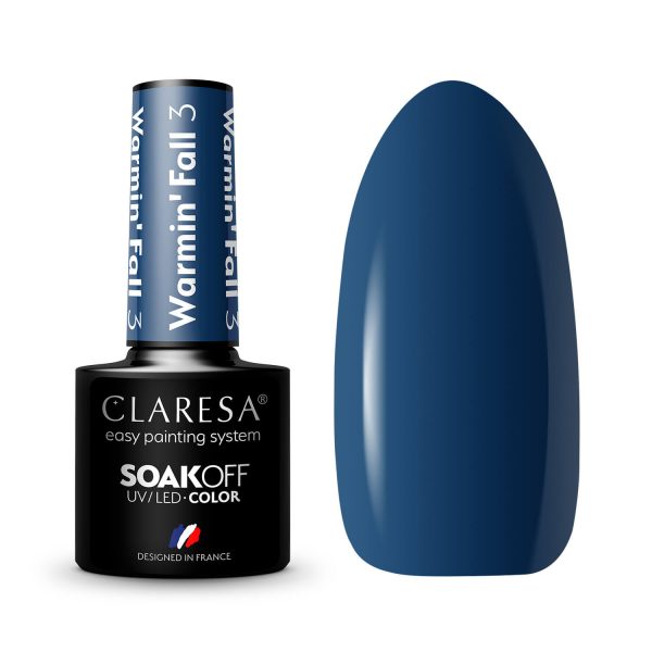 Claresa trajni lak gel polish Warmin’ Fall 3