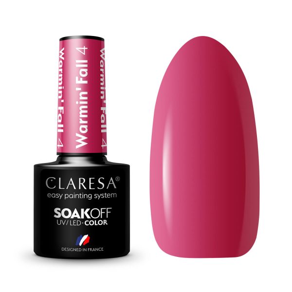 Claresa trajni lak gel polish Warmin’ Fall 4