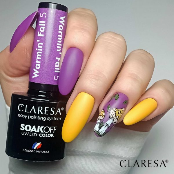 Claresa trajni lak gel polish Warmin’ Fall 5