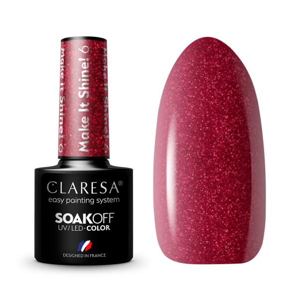 Claresa trajni lak gel polish Make it Shine! 6