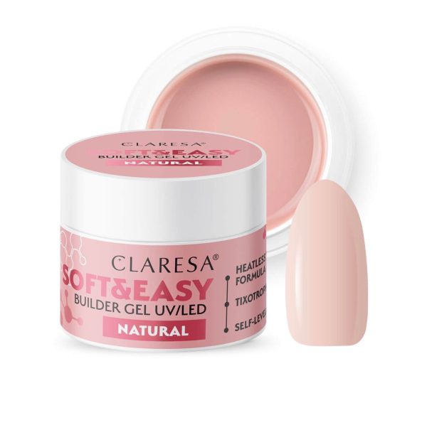 Claresa Soft & Easy builder gel Natural