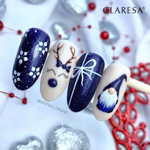 Claresa trajni lak gel polish Sparkle 12, Celebration 8