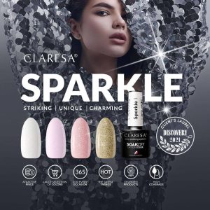 Claresa gel polish Sparkle