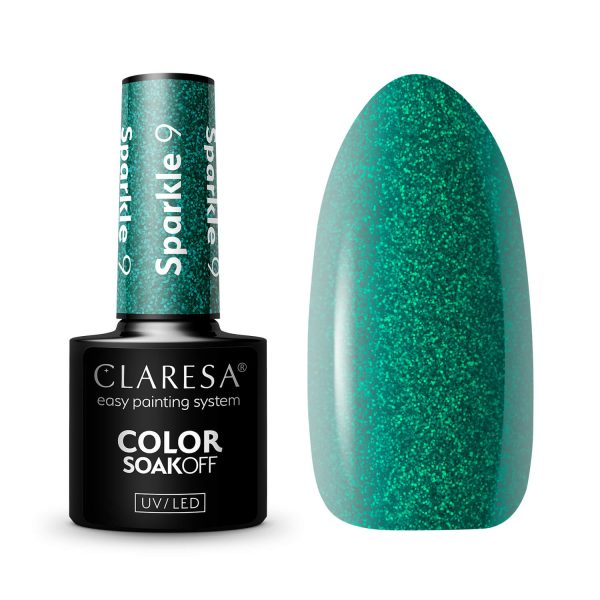 Claresa trajni lak gel polish Sparkle 9
