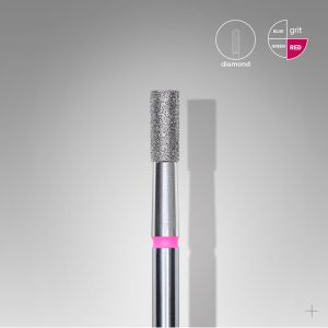 Staleks Expret dijamantni nastavak Cylinder Red 2.5/6 mm