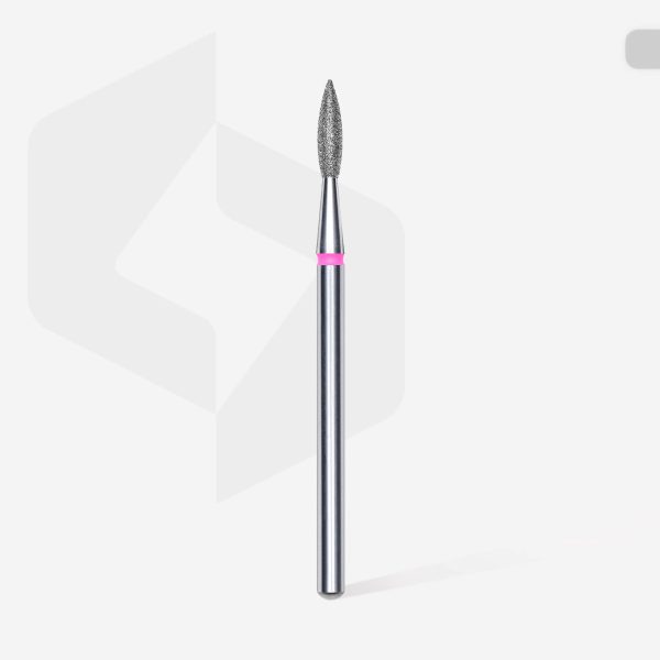 Staleks Expret dijamantni nastavak Pointed Flame Red 2.1/8 mm