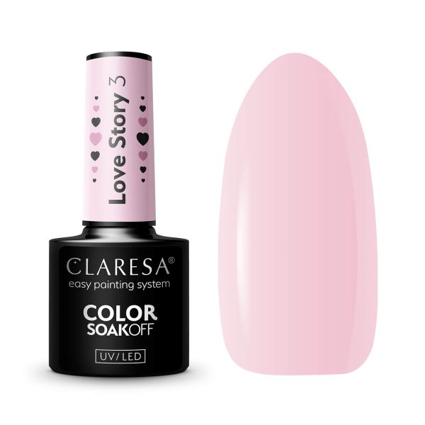 Claresa trajni lak gel polish Love Story 3