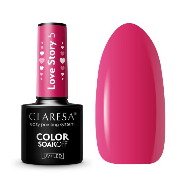 Claresa trajni lak gel polish Love Story 5