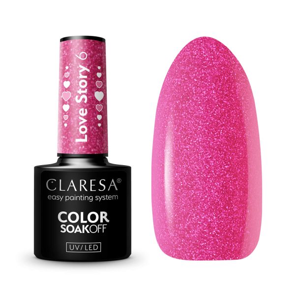 Claresa trajni lak gel polish Love Story 6