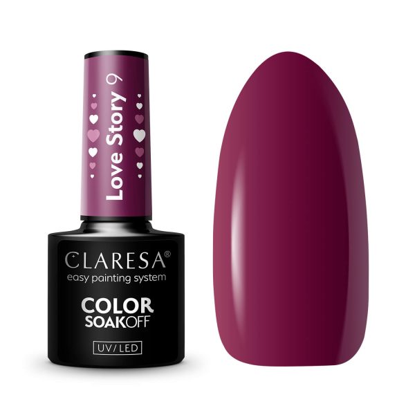Claresa trajni lak gel polish Love Story 9
