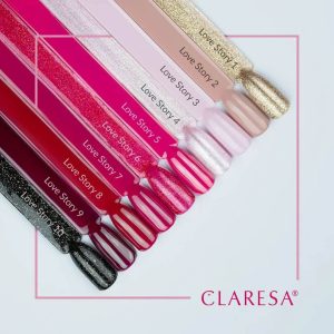 Claresa gel polish trajni lak collection Love Story