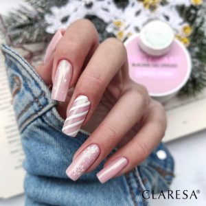 Claresa Soft & Easy builder gel Milky Pink