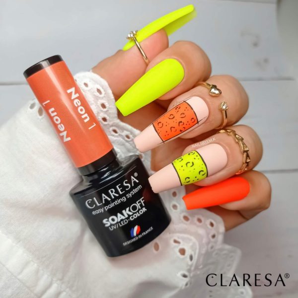 Claresa trajni lak gel polish Neon 1