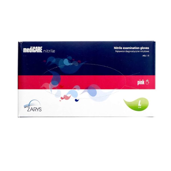 Nitrile rukavice Pink M