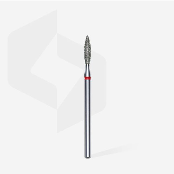 Staleks dijamantni nastavak za nokte Flame Red 2.3/10 mm