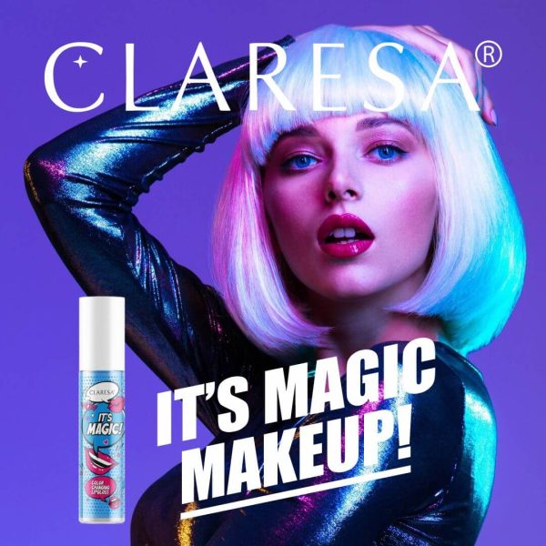Claresa IT’S MAGIC! color changing lipgloss