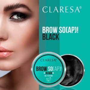 CLARESA Eyebrow styling soap BROW SO(AP)! BLACK