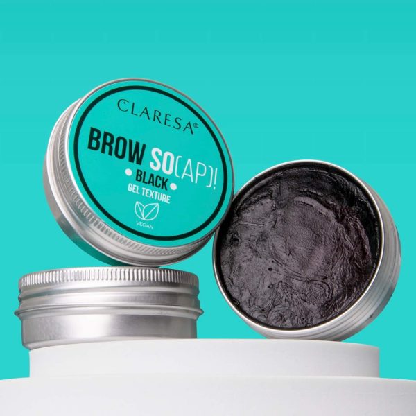 CLARESA Eyebrow styling soap BROW SO(AP)! BLACK