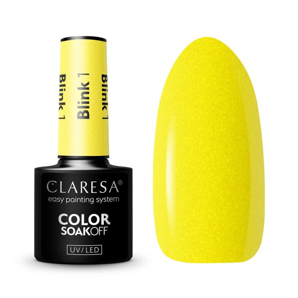 Claresa trajni lak gel polish Blink 1