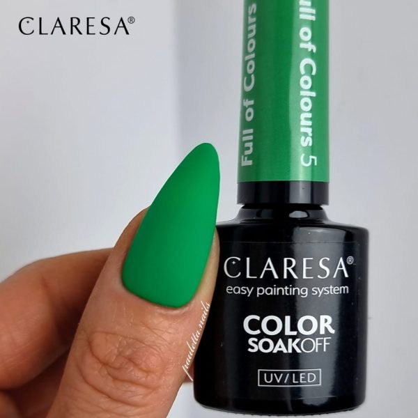 Claresa gel polish Full of Colours 5-mat