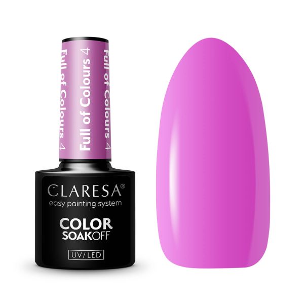 Claresa trajni lak gel polish Full of Colours 4