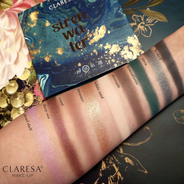 Claresa Eyeshadow Palette THE ELEMENTS - SIREN WATER - Slika 2