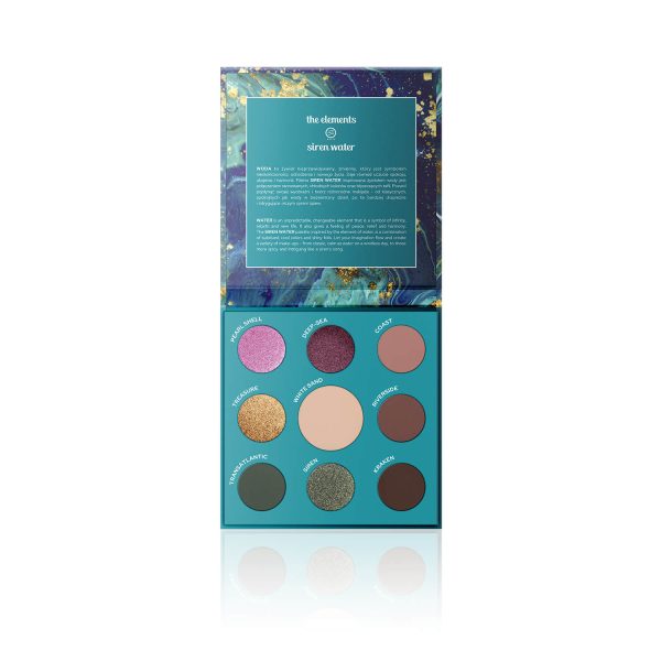 Claresa Eyeshadow Palette THE ELEMENTS - SIREN WATER