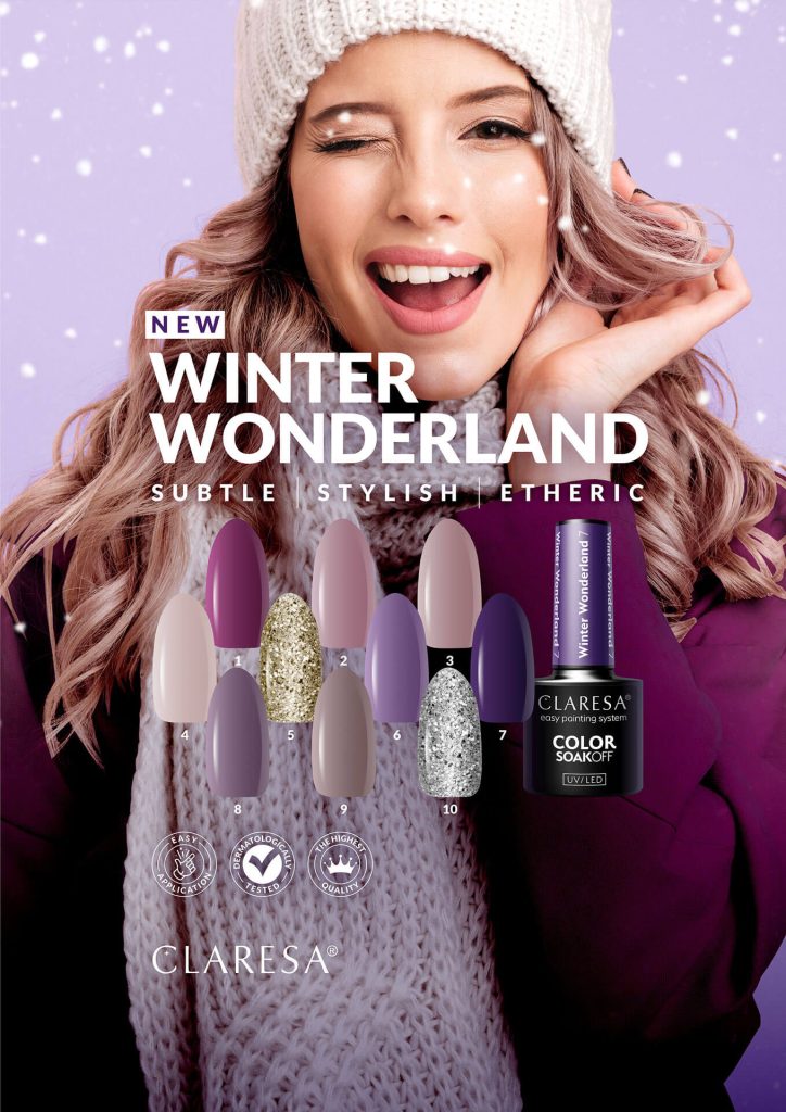Claresa gel polish collection Winter Wonderland