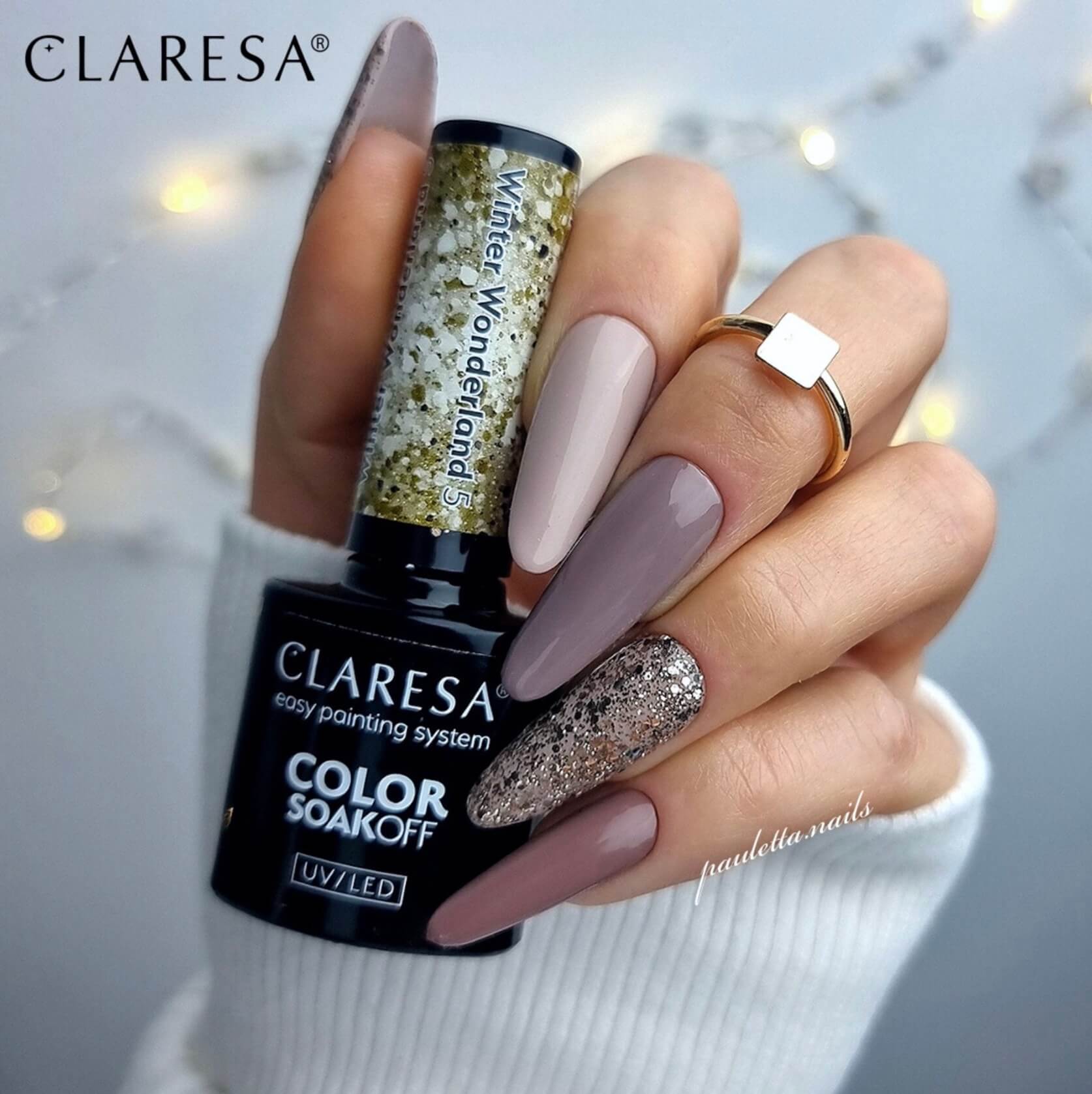 Claresa trajni lak gel polish Winter Wonderland 5