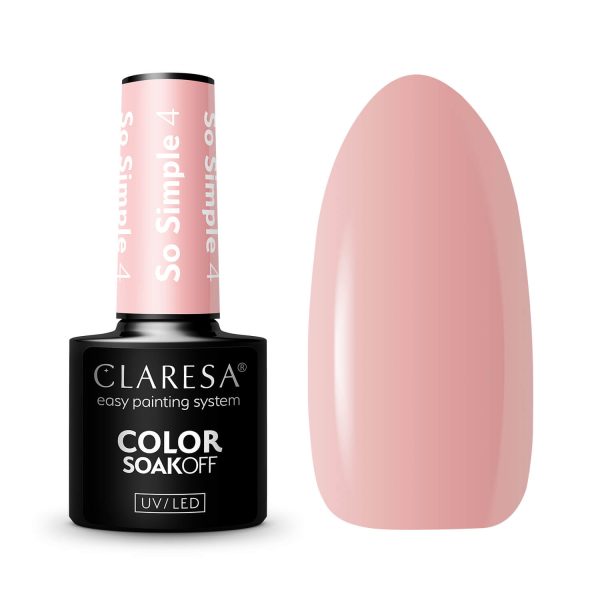 Claresa trajni lak gel polish So Simple 4
