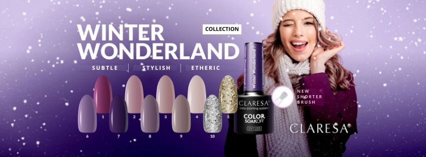Claresa gel polish collection Winter Wonderland