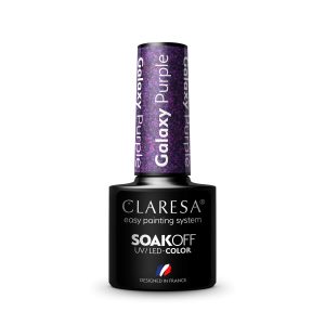 Claresa trajni lak gel polish Galaxy Purple