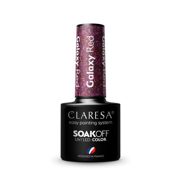 Claresa trajni lak gel polish Galaxy Red