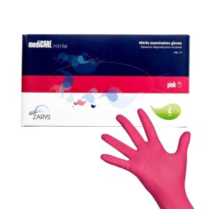 Nitrile rukavice Pink L - 100 kom