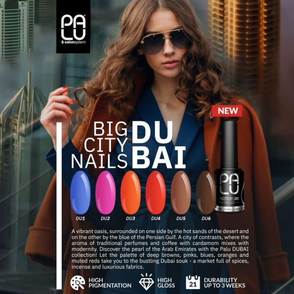 PALU trajni lak gel polish Dubai collection