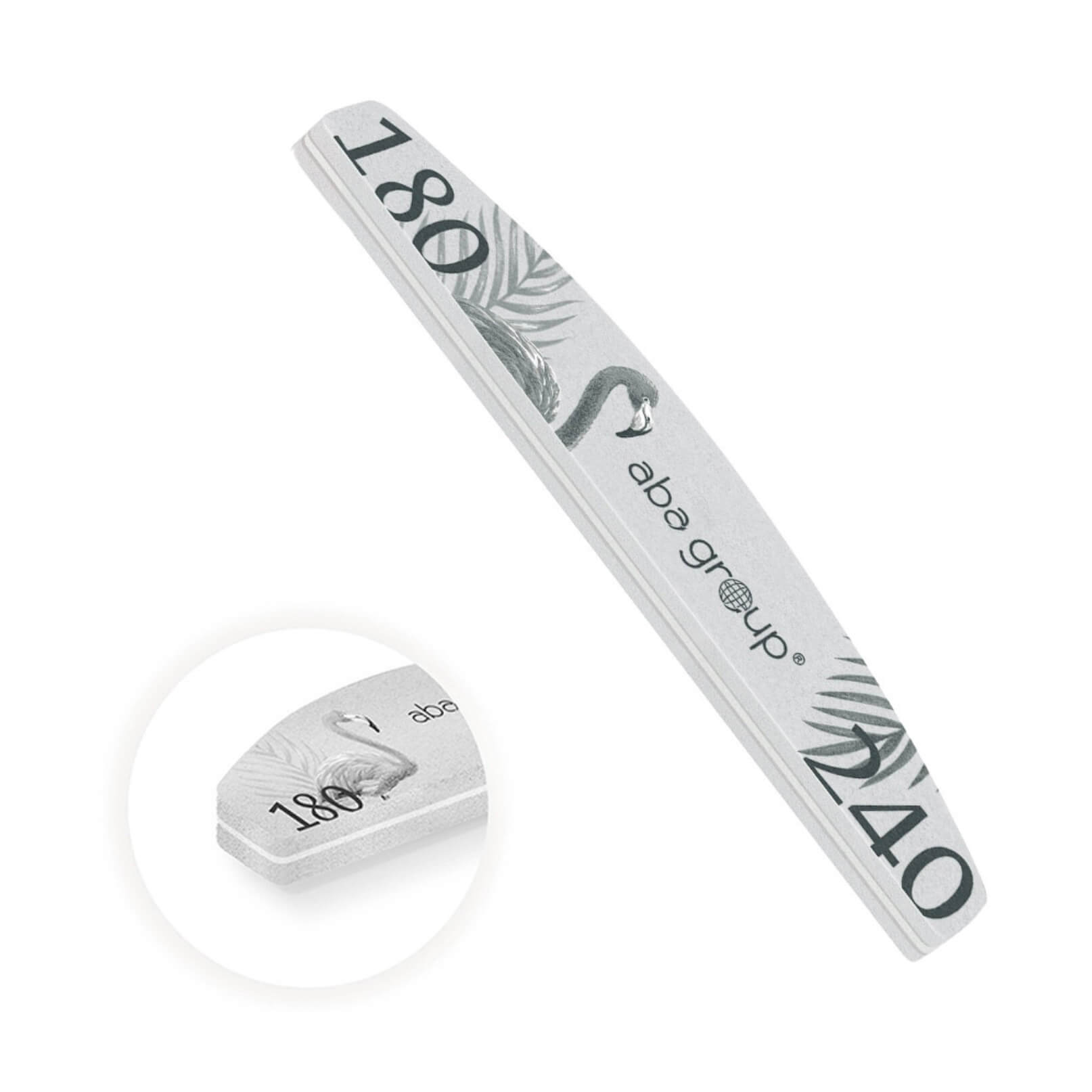 Rašpa buffer za nokte Half Moon Aba 180/240 1 Rašpa buffer za nokte Half Moon Aba 180/240